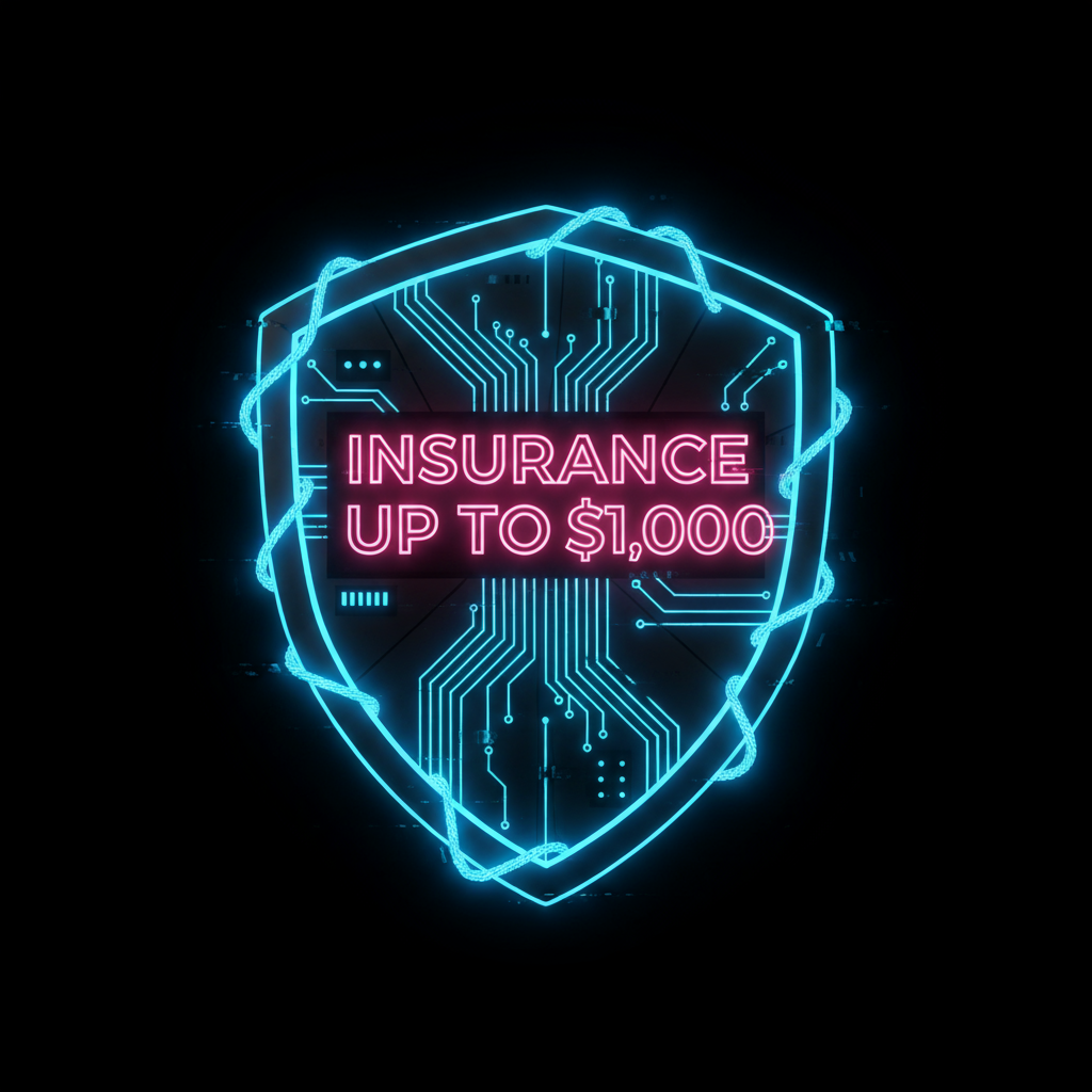 Insurance up to $1,000