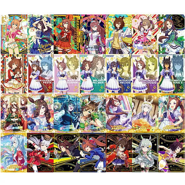 [BANDAI NAMCO] Uma Musume Twin Wafer 5th R - Complete Set of All 28 Types [RESERVED]