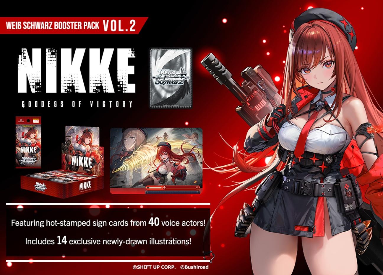[PRE-ORDER] Weiss Schwarz [EN] Goddess of Victory: Nikke Vol. 2 Case (12 Boxes)