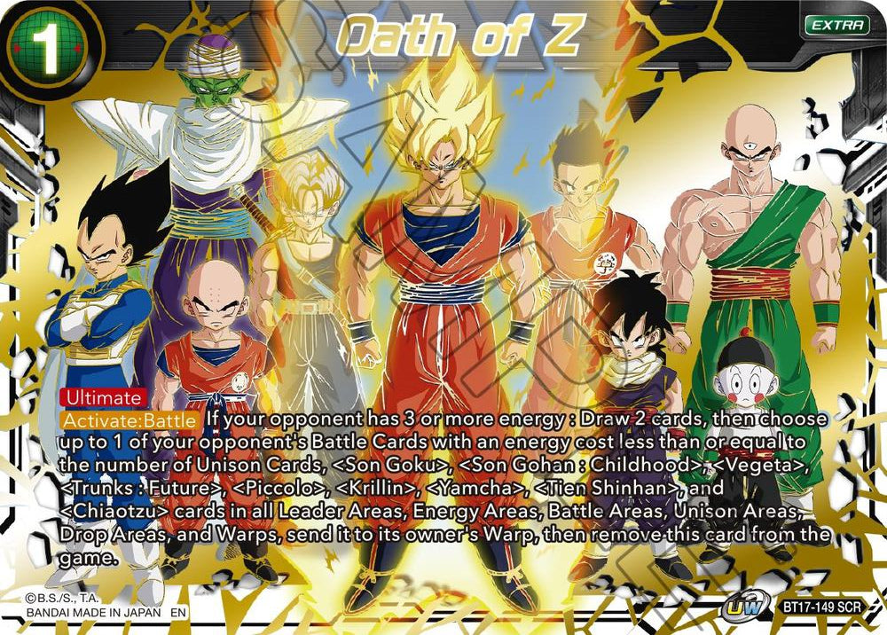 [DBS Masters] [EN] Oath of Z (SCR)