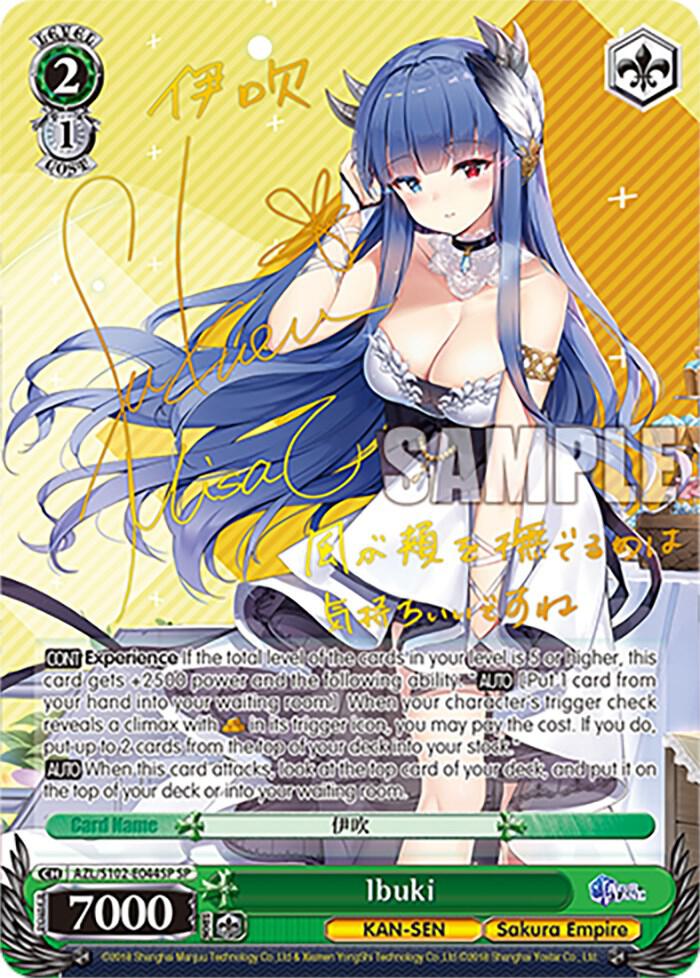 [Weiss Schwarz] [EN] Ibuki (SP) (Gold Signature)