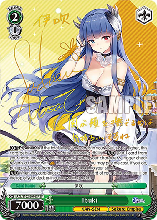 [Weiss Schwarz] [EN] Ibuki (SP) (Gold Signature)