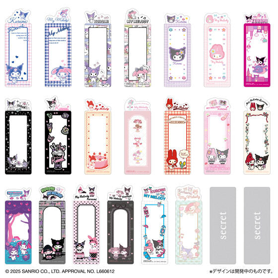 [BANDAI NAMCO] Sanrio Characters - My Melody & Kuromi Special Bookmark Collection (1 Pack)