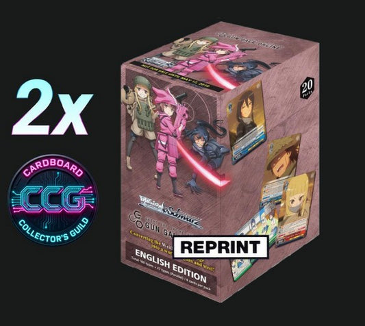 [BUNDLE DEAL] Weiss Schwarz [EN] SAO Alternative: Gun Gale Online REPRINT Booster Box (20 Packs)