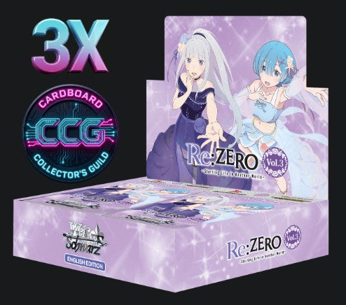 Weiss Schwarz [EN] Re:ZERO -Starting Life in Another World- Vol.3 Booster Box (12 Packs)