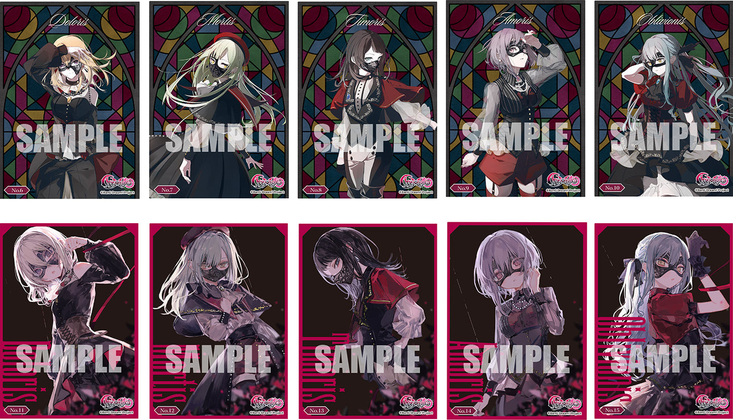 [BUSHIROAD] BanG Dream! Ave Mujica Clear Card Collection (1 Pack)