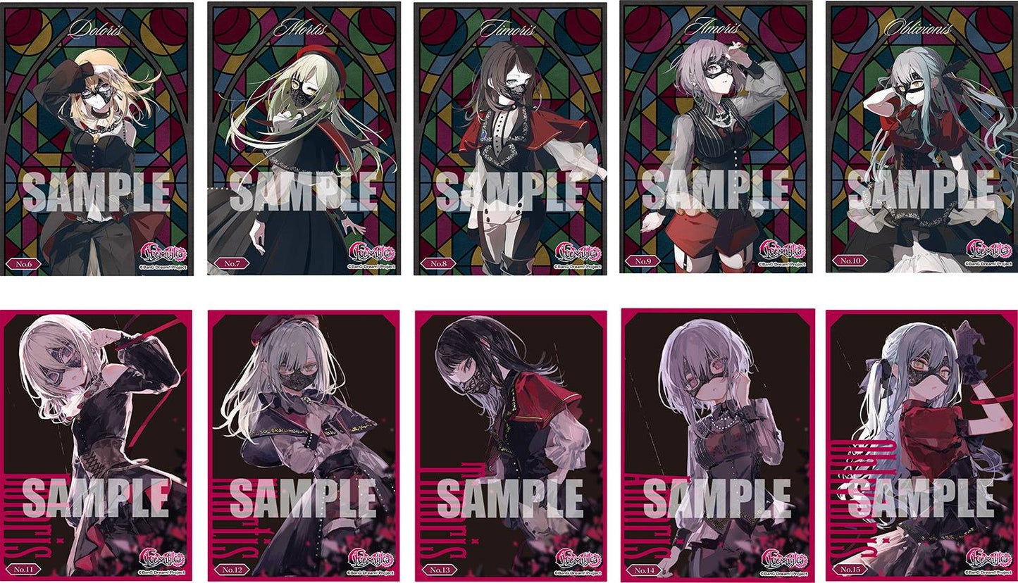 [BUSHIROAD] BanG Dream! [Ave Mujica] Clear Card Collection (1 Pack)