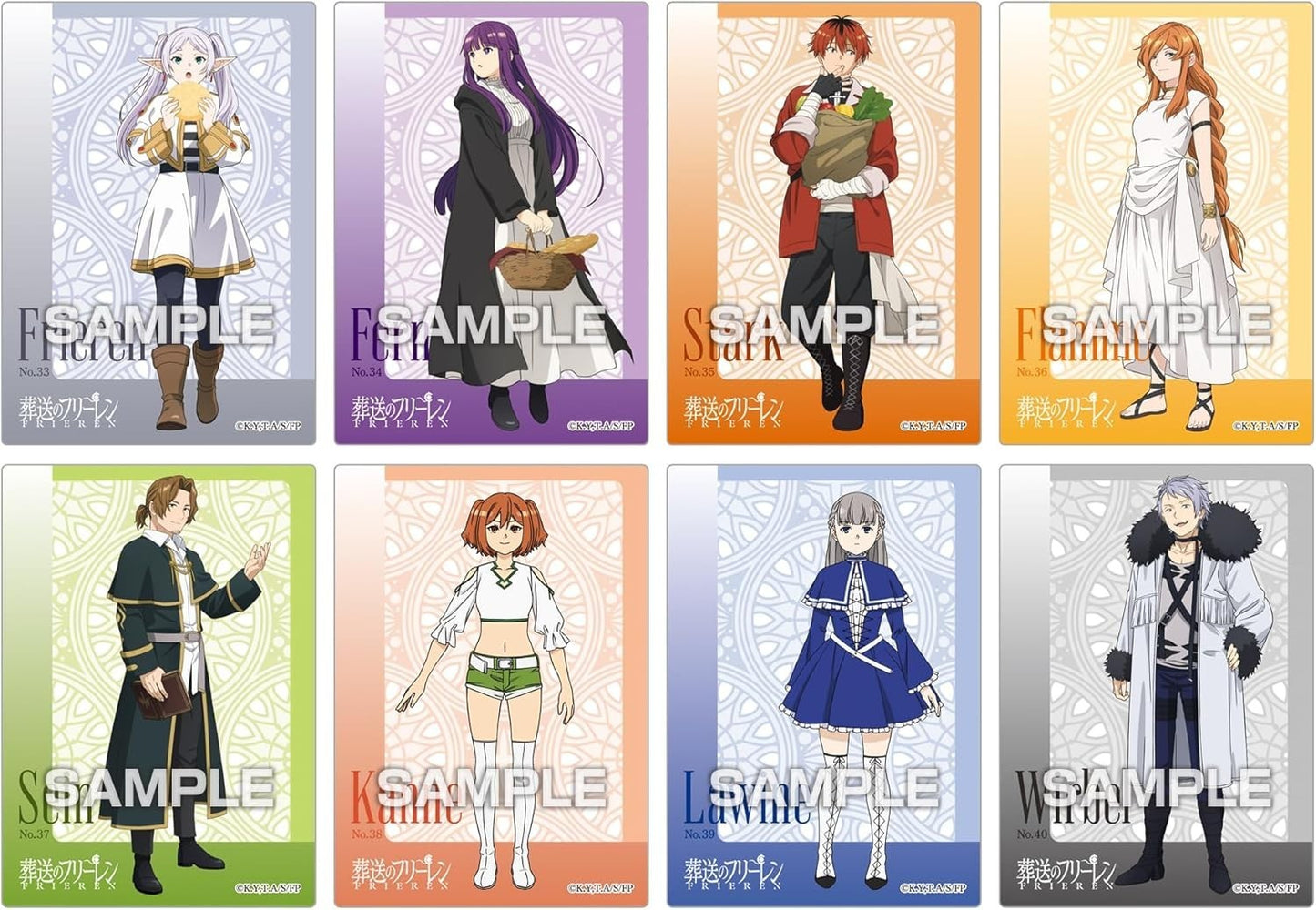 [ENSKY] Frieren Beyond Journey's End Vol. 2 Clear Card Collection (1 Pack)