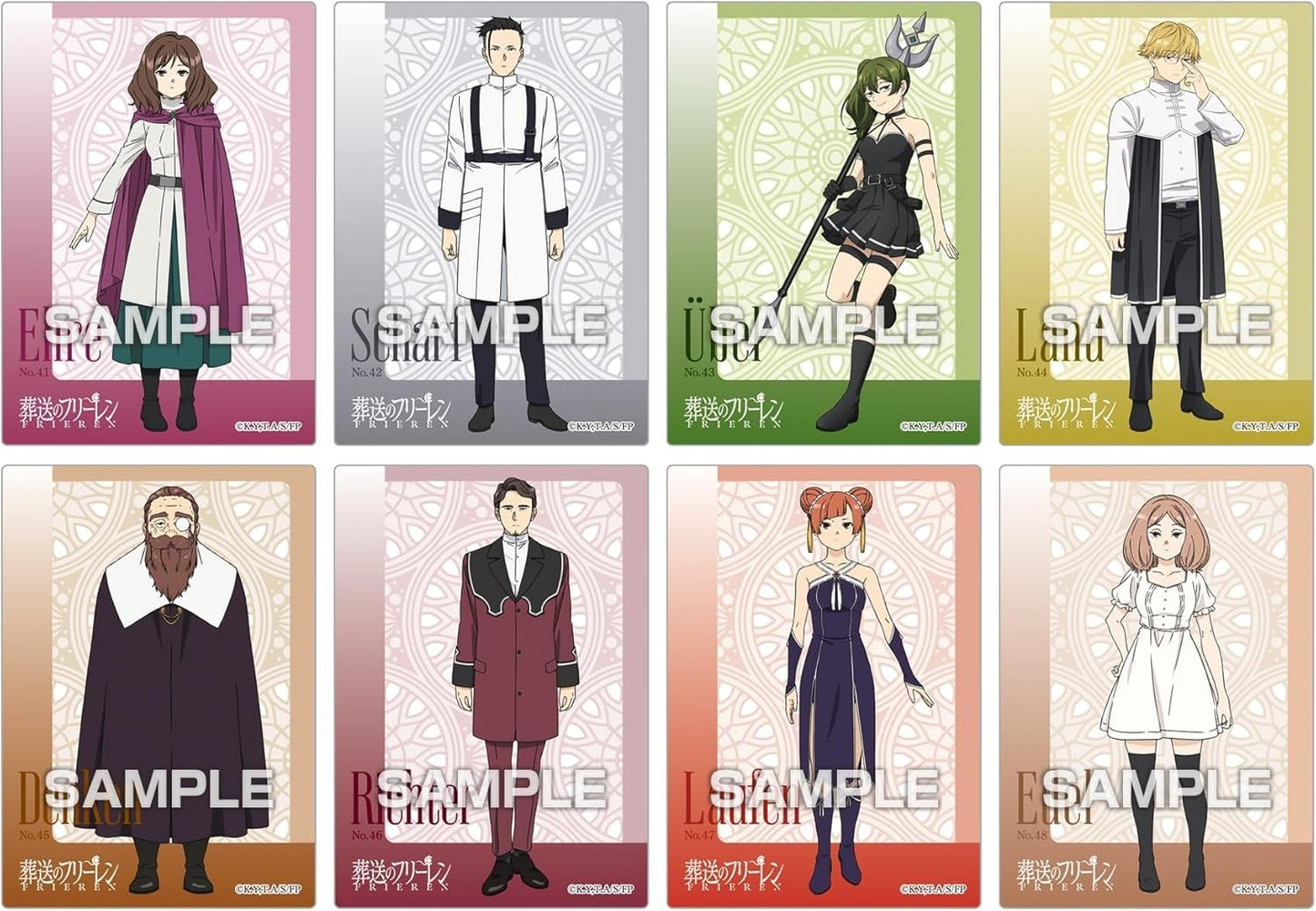 [ENSKY] Frieren Beyond Journey's End Vol. 2 Clear Card Collection (1 Pack)