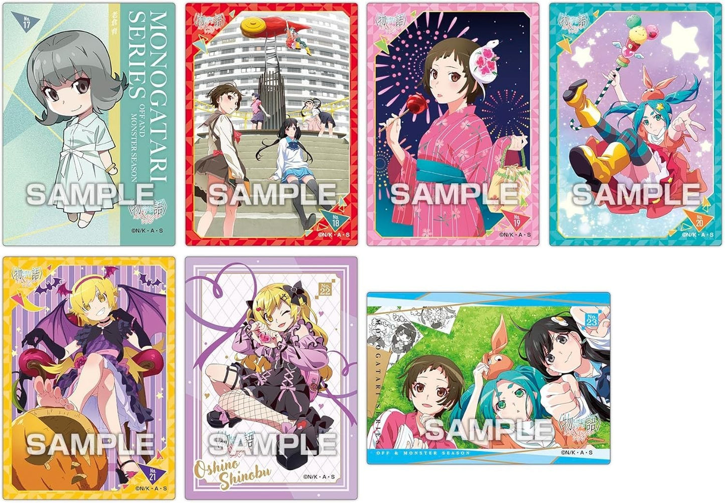 [ENSKY] Monogatari Series Off & Monster Season Clear Card Collection (1 Pack)