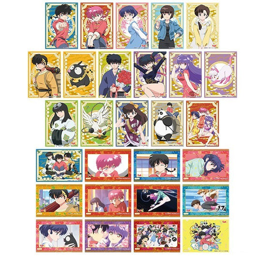 [BUSHIROAD] Ranma 1/2 Clear Card Collection Complete Set (28 Cards) [RESERVED]