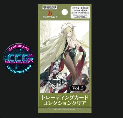 [BUSHIROAD] Azur Lane Vol. 3 Clear Card Collection (1 Pack)