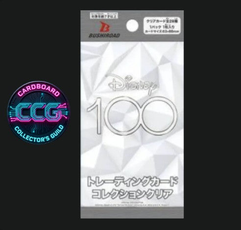 [BUSHIROAD] Disney 100 Clear Card Collection (1 Pack)