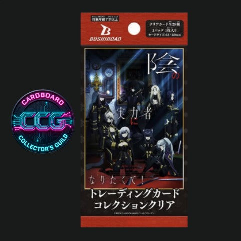 [BUSHIROAD] The Eminence in Shadow Clear Card Collection (1 Pack)