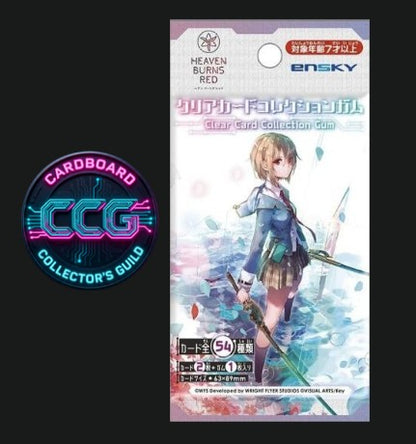 [ENSKY] Heaven Burns Red Gum Gum Clear Card Collection (1 Pack)