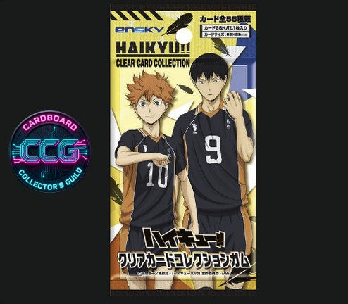 [ENSKY] Haikyuu!! To the Top Clear Card Collection Vol. 1 (1 Pack)
