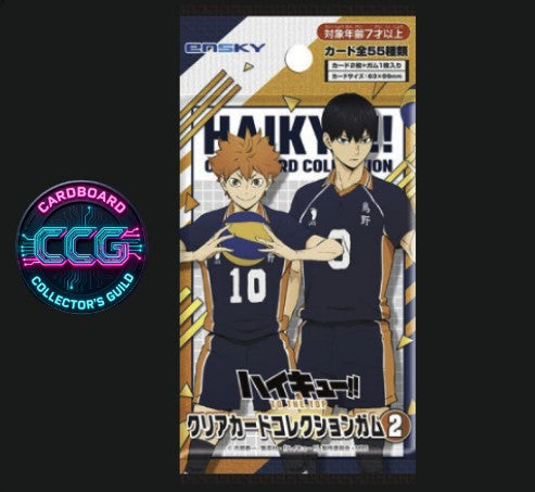 [ENSKY] Haikyuu!! To the Top Clear Card Collection Vol. 2 (1 Pack)