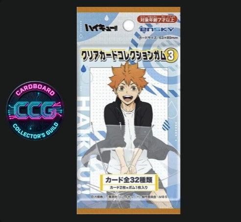 [ENSKY] Haikyuu!! To the Top Clear Card Collection Vol. 3 (1 Pack)