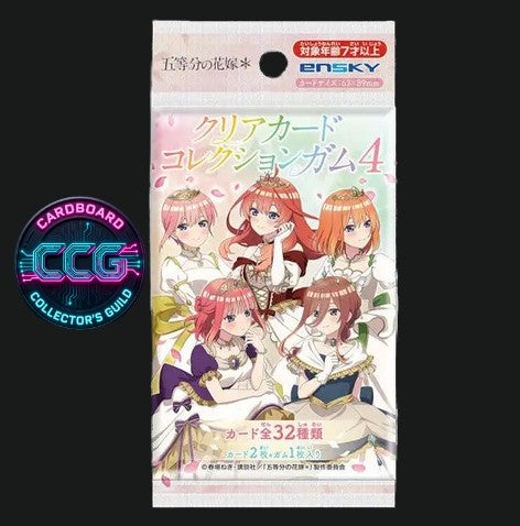 [ENSKY] The Quintessential Quintuplets Clear Card Collection Gum Vol. 4 (1 Pack)