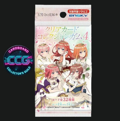[ENSKY] The Quintessential Quintuplets Clear Card Collection Gum Vol. 4 (1 Pack)