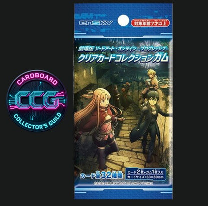 [ENSKY] Sword Art Online -Progressive- Gum Clear Card Collection (1 Pack)