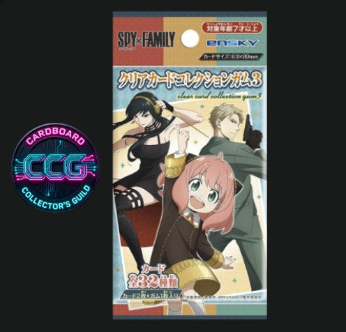 [ENSKY] SPY x FAMILY Gum Vol. 3 Clear Card Collection (1 Pack)