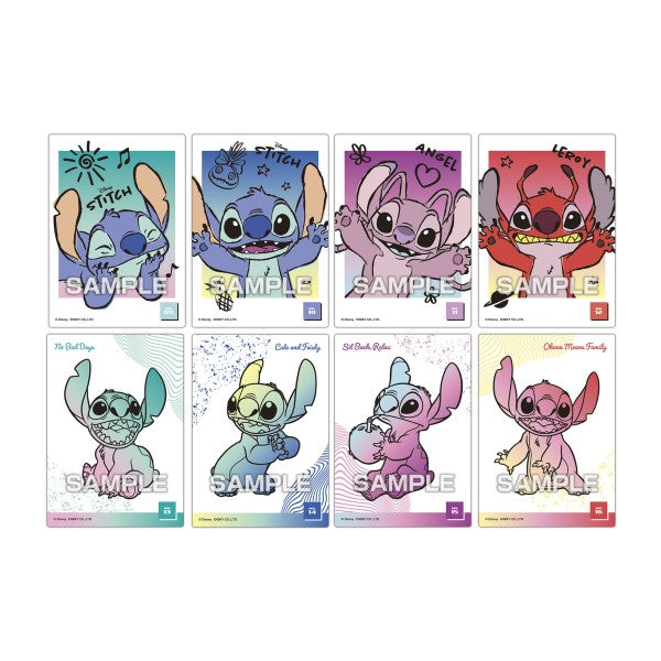 [ENSKY] Disney Stitch Gum Vol. 1 Clear Card Collection (1 Pack)