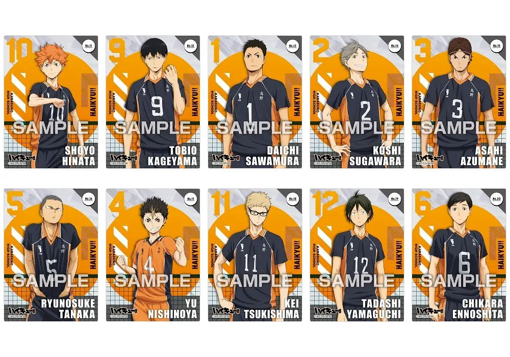 [ENSKY] Haikyuu!! To the Top Clear Card Collection Vol. 1 (1 Pack)