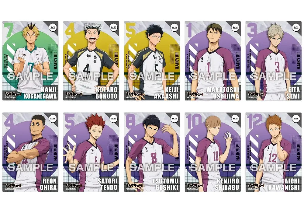 [ENSKY] Haikyuu!! To the Top Clear Card Collection Vol. 1 (1 Pack)