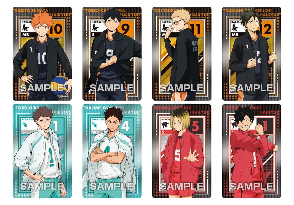 [ENSKY] Haikyuu!! To the Top Metallic Card Collection (1 Pack)