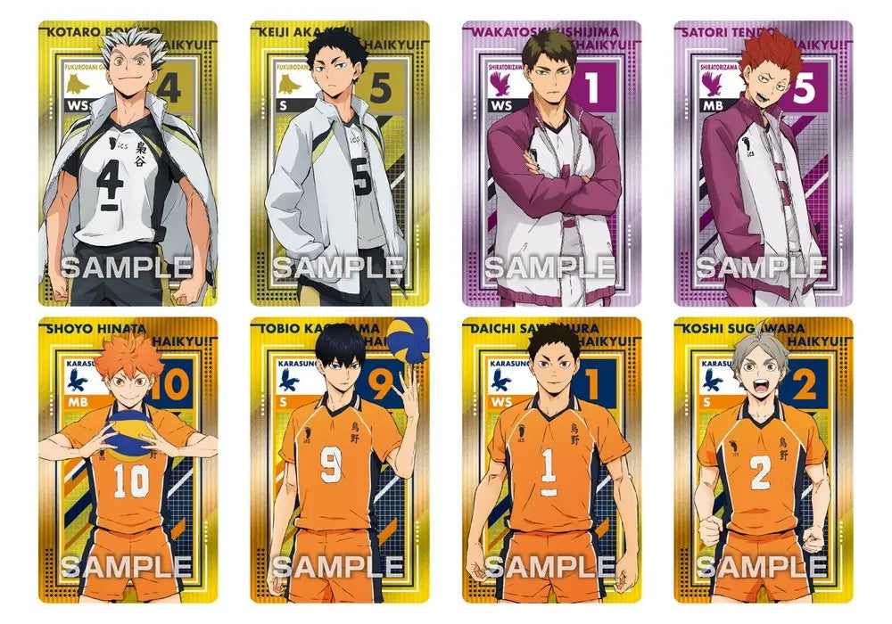 [ENSKY] Haikyuu!! To the Top Metallic Card Collection (1 Pack)
