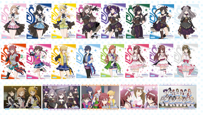 [BUSHIROAD] The iDOLM@STER Shiny Colors Clear Card Collection (1 Pack)