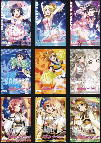 [BUSHIROAD] Love Live! School Idol Project Clear Card Collection (1 Pack)