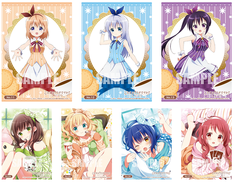 [BUSHIROAD] Is the Order a Rabbit? BLOOM Clear Card Collection (1 Pack)