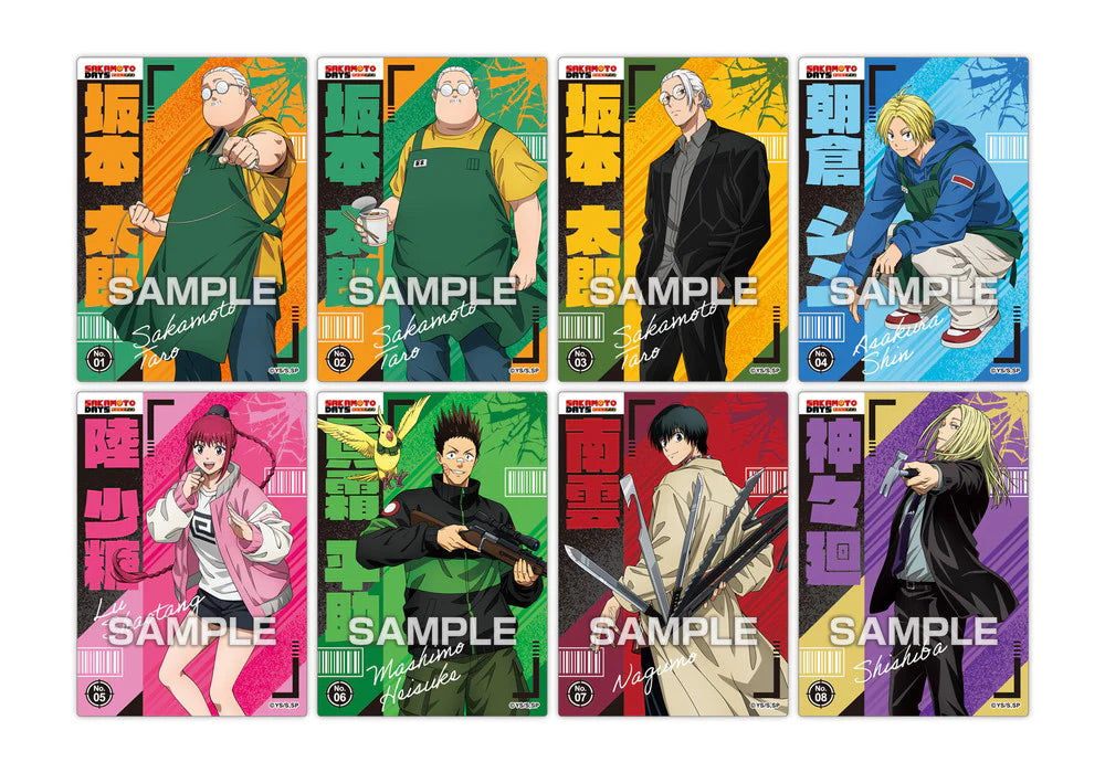 [ENSKY] Sakamoto Days Gum Vol. 1 Clear Card Collection (1 Pack)
