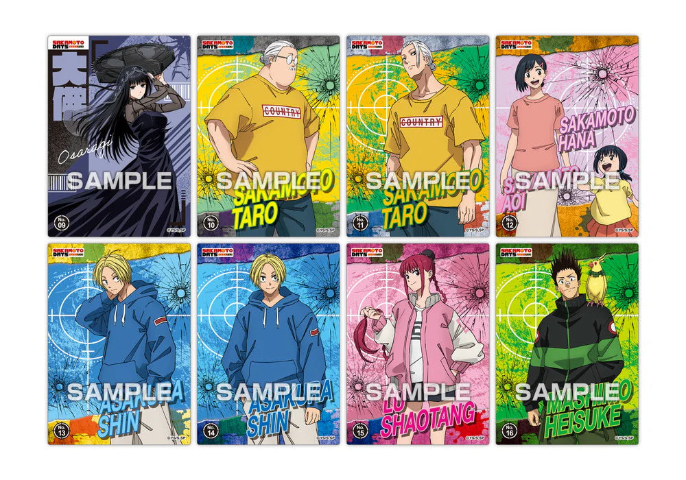 [ENSKY] Sakamoto Days Gum Vol. 1 Clear Card Collection (1 Pack)