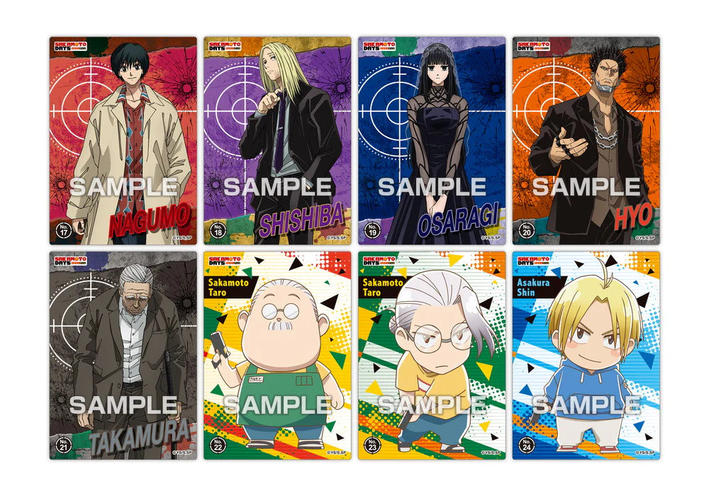 [ENSKY] Sakamoto Days Gum Vol. 1 Clear Card Collection (1 Pack)