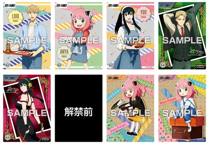 [ENSKY] SPY x FAMILY Gum Vol. 1 Clear Card Collection (1 Pack)