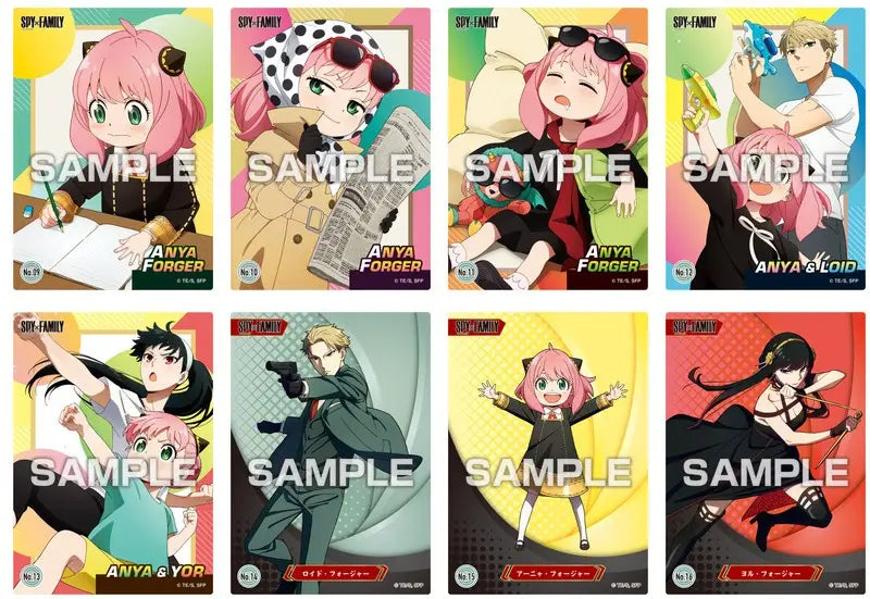 [ENSKY] SPY x FAMILY Gum Vol. 1 Clear Card Collection (1 Pack)