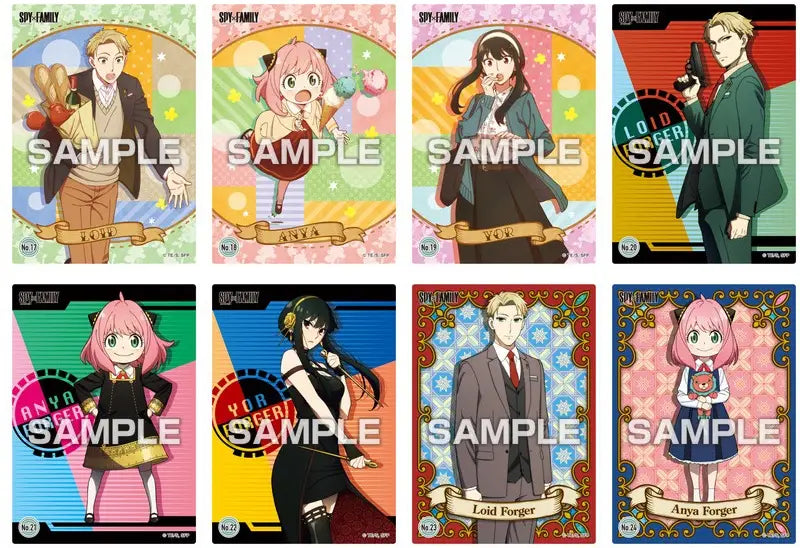 [ENSKY] SPY x FAMILY Gum Vol. 1 Clear Card Collection (1 Pack)