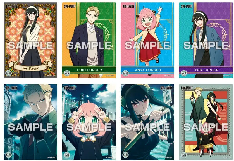 [ENSKY] SPY x FAMILY Gum Vol. 1 Clear Card Collection (1 Pack)