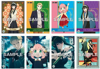 [ENSKY] SPY x FAMILY Gum Vol. 1 Clear Card Collection (1 Pack)