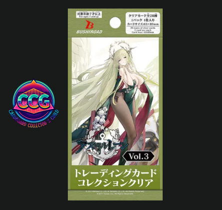 [BUSHIROAD] Azur Lane Vol. 3 Clear Card Collection (1 Pack)