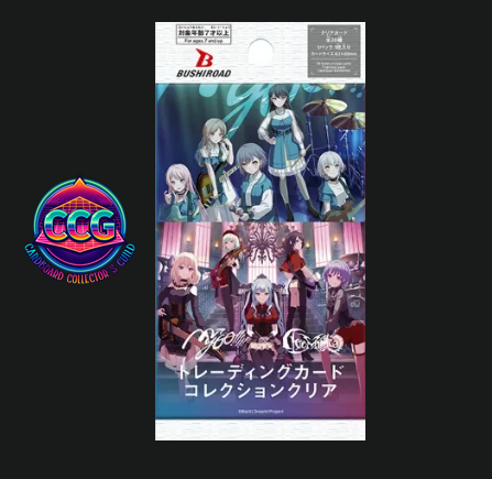 [BUSHIROAD] MyGO!!!!! x Ave Mujica Clear Card Collection (1 Pack)