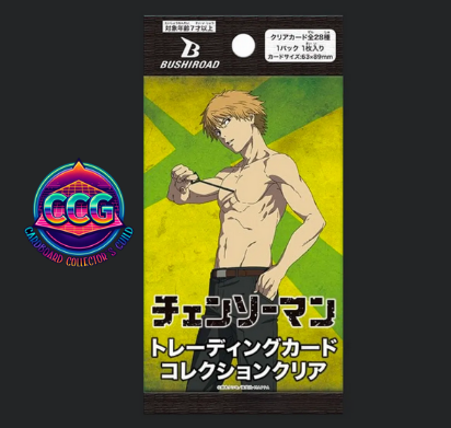 [BUSHIROAD] Chainsaw Man Clear Card Collection (1 Pack)