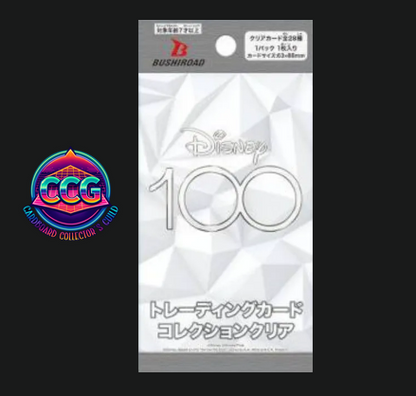[BUSHIROAD] Disney 100 Clear Card Collection (1 Pack)
