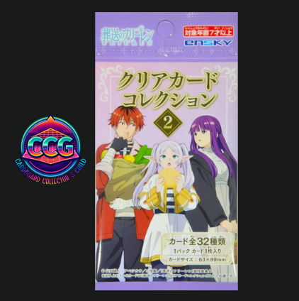 [ENSKY] Frieren Beyond Journey's End Vol. 2 Clear Card Collection (1 Pack)