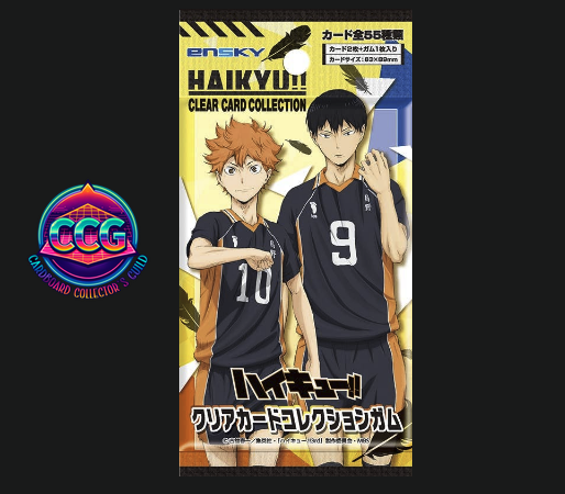 [ENSKY] Haikyuu!! To the Top Clear Card Collection Vol. 1 (1 Pack)