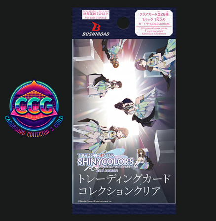 [BUSHIROAD] The iDOLM@STER Shiny Colors 2nd Season Clear Card Collection (1 Pack)