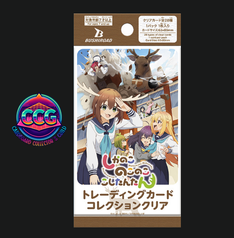 [BUSHIROAD] My Deer Friend Nokotan Clear Card Collection (1 Pack)